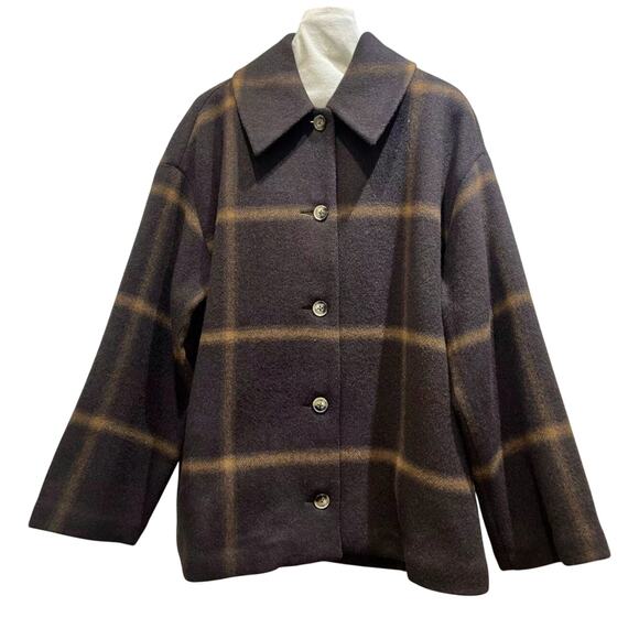 Reformation Rocky Oversized Shirt Jacket M - Picture 3 of 6